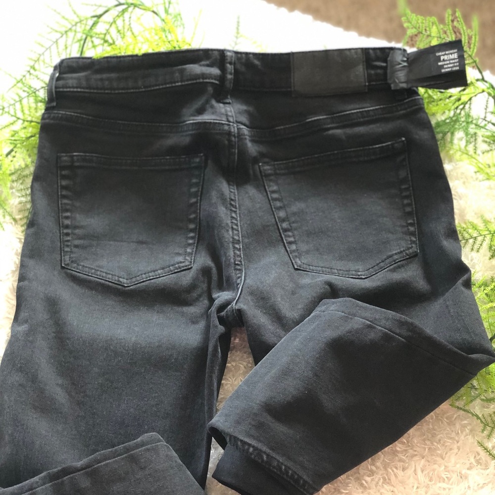 Black Denim Skinny Fit Jeans